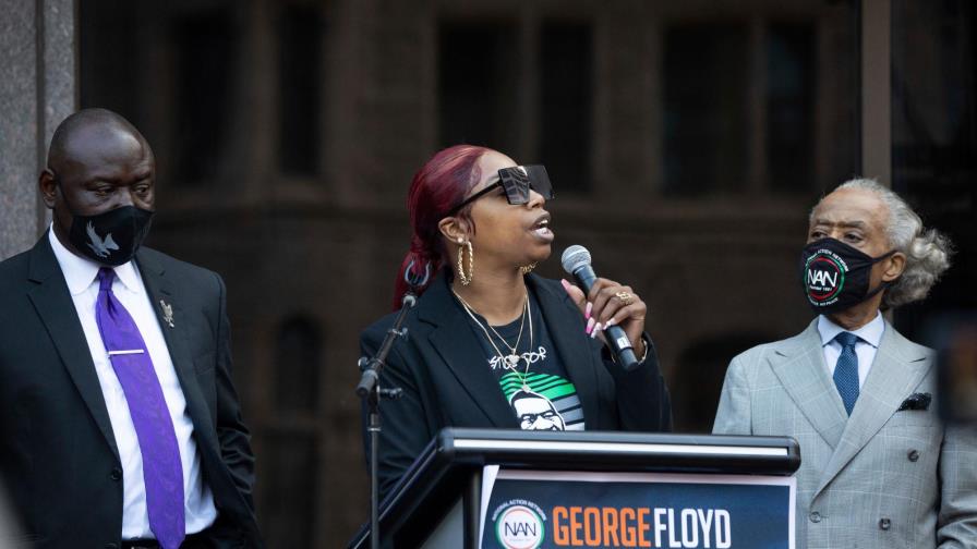 Familia de George Floyd organiza marcha en su honor