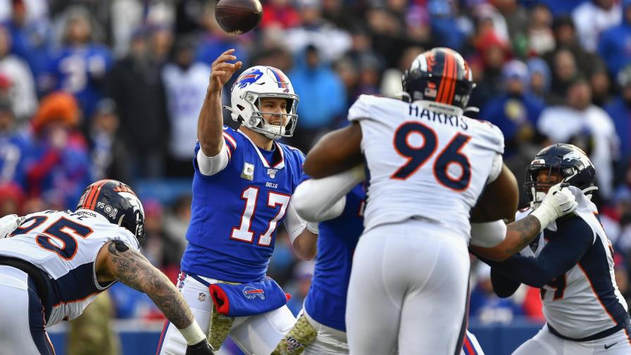 Allen lanza para 2 touchdowns y Bills superan 20-3 a Broncos