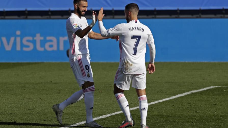 Real Madrid golea 4-1 al Huesca en el estreno de Hazard como goleador