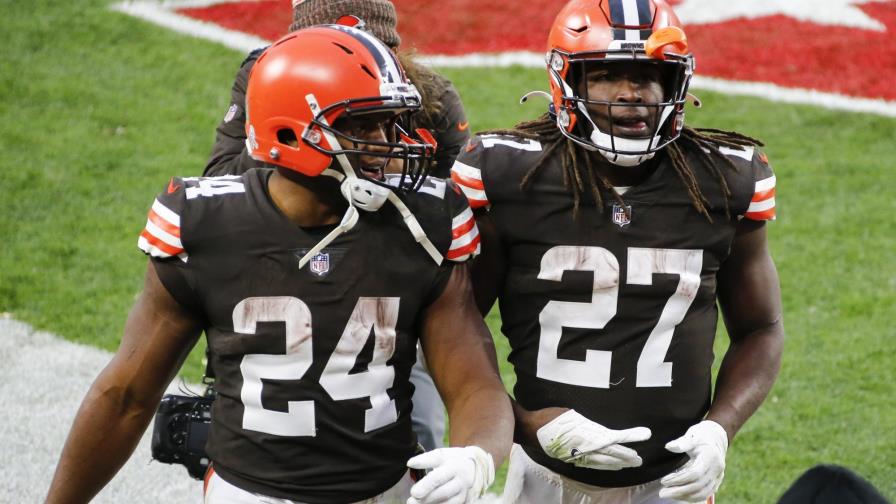 Chubb y Hunt, la dupla dispar de running backs en Cleveland Chubb y Hunt, la dupla dispar de running backs en Cleveland
