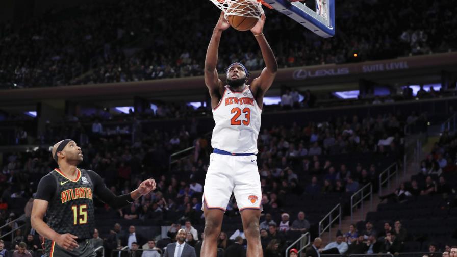 Barrett anota 27; Knicks endilgan a Hawks 5to revés al hilo