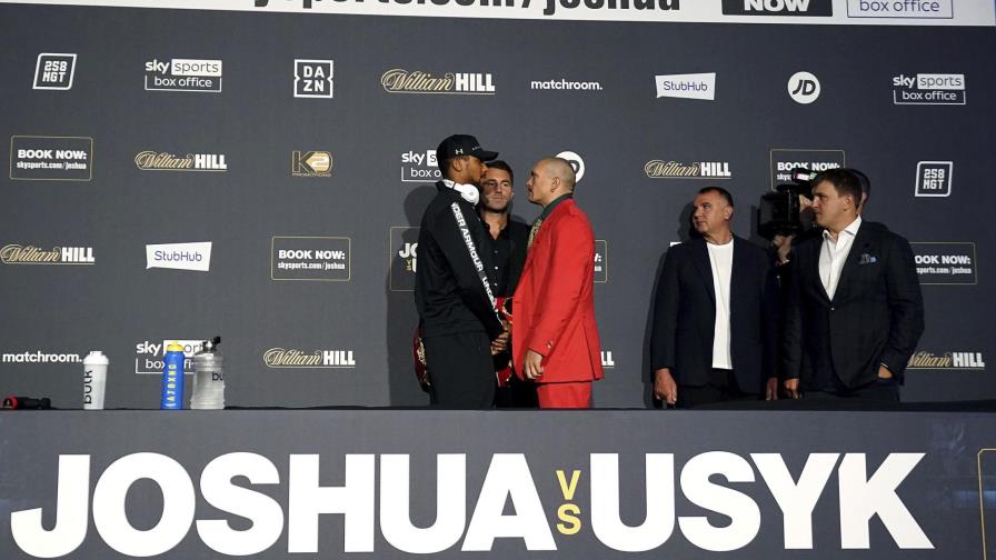Con mucho en juego, Joshua enfrenta a invicto ucraniano Usyk