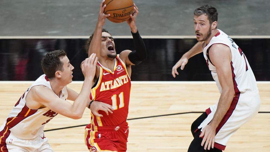 Hawks vencen a Heat en debut del entrenador McMillan