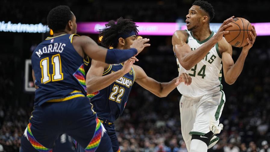 Bucks superan a Nuggets 120-109, amplían su racha a 6 juegos
