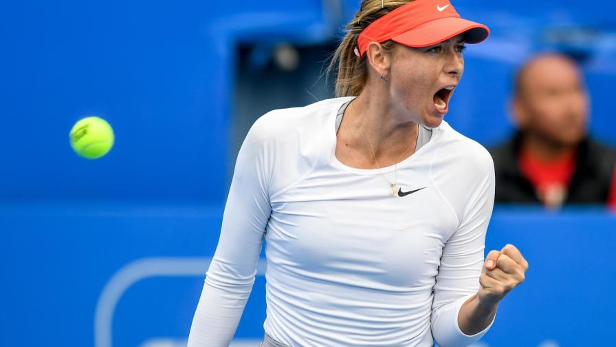 María Sharapova se retira del Abierto de Shenzhen por lesión 