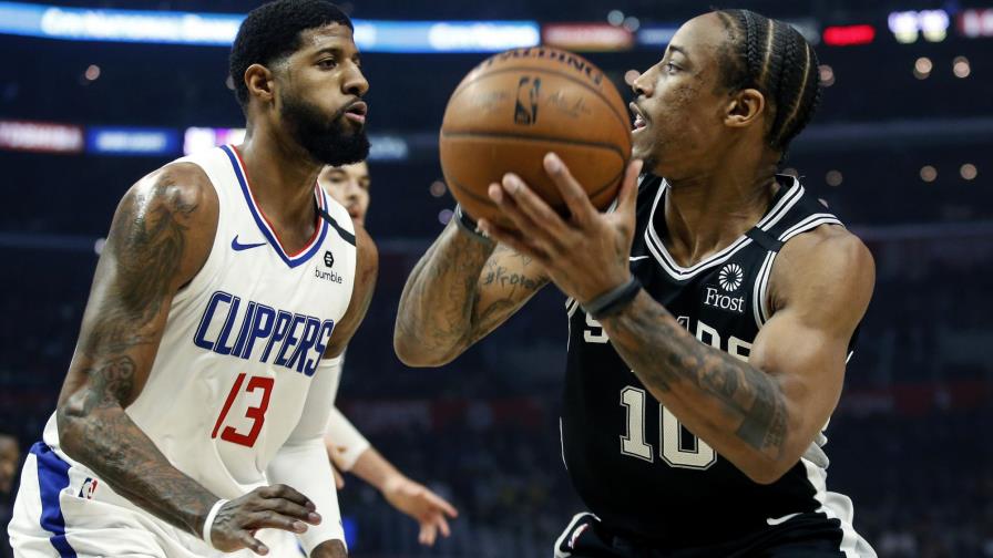 Clippers remontan en último cuarto y vencen a Spurs 108-105 Clippers remontan en último cuarto y vencen a Spurs 108-105