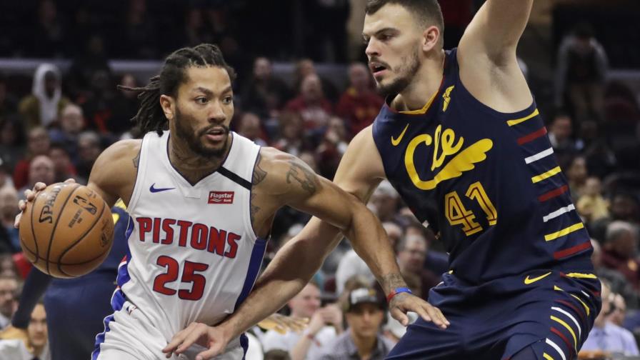 Enceste de Rose da victoria a Pistons sobre Cavaliers