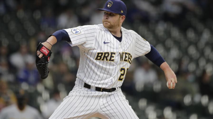 Anderson luce en 7 innings; Cerveceros se imponen a Piratas