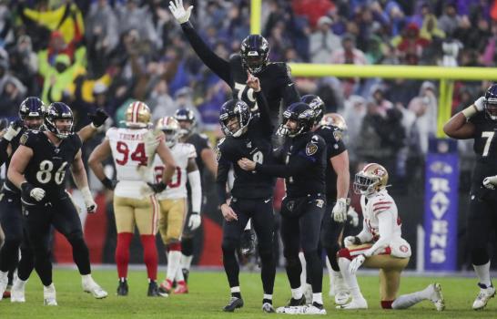 Jackson imparable ante 49ers, 8vo triunfo seguido de Ravens