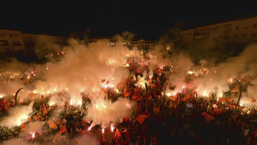 Montenegro: Se manifiestan en favor del partido gobernante
