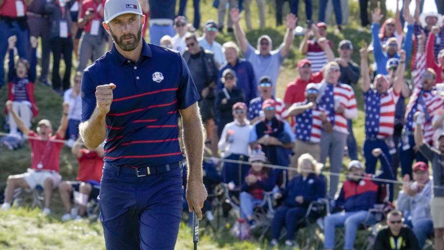 Joven equipo de EEUU deja a Europa atrás en Copa Ryder