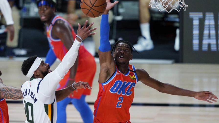 Gilgeous-Alexander anota 19 y Thunder supera a Jazz