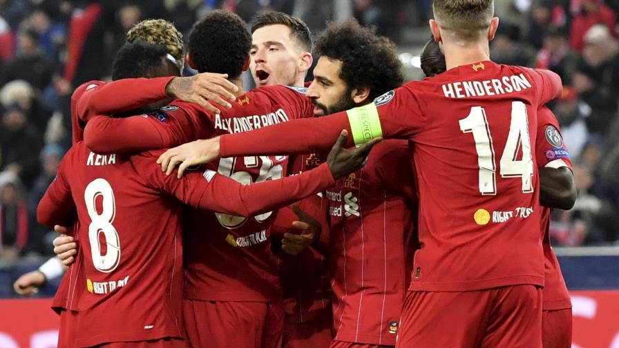 Liverpool somete a Salzburgo y avanza en la ‘Champions’