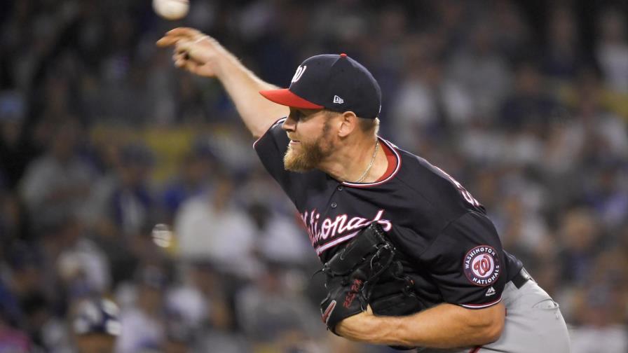 Strasburg-Buehler, en juego decisivo de Serie Divisional