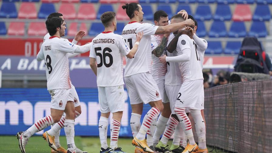 Ibrahimovic falla penal, Milan vence a Bologna 2-1 Ibrahimovic falla penal, Milan vence a Bologna 2-1