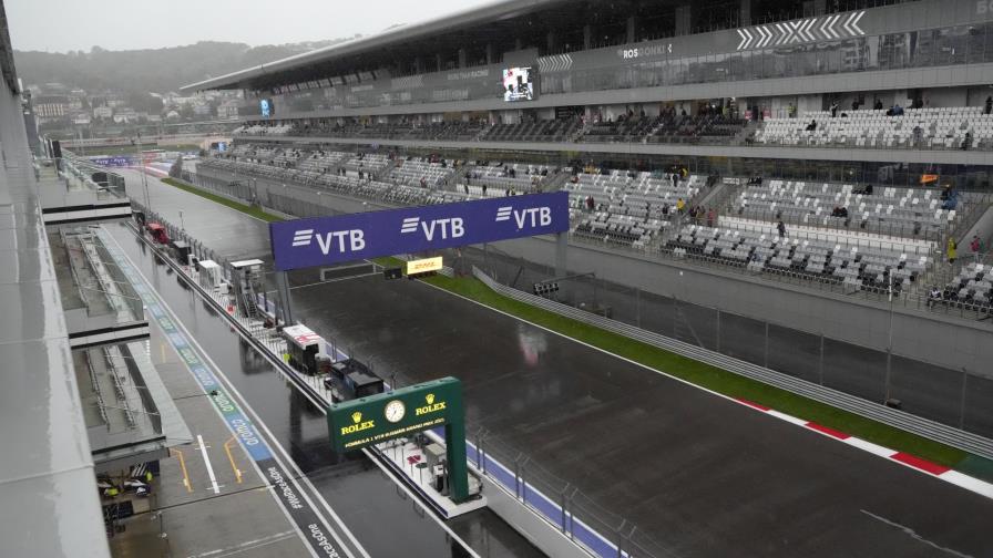 Cancelan por lluvia 3ra sesión de prácticas de GP de Rusia Cancelan por lluvia 3ra sesión de prácticas de GP de Rusia