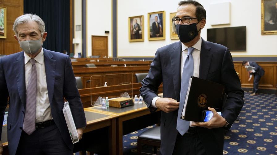 Powell y Mnuchin respaldan más ayuda económica del gobierno