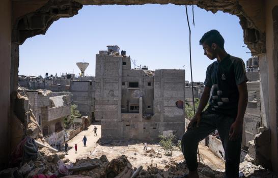 Gaza: Cuartos de niños muestran el costo de la guerra