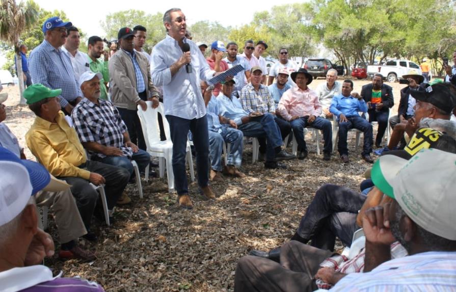 Abinader pide al Gobierno implementar programa por sequía