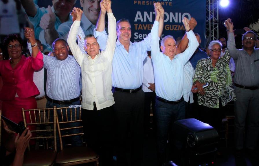 Abinader presenta a Taveras Guzmán como su candidato a senador por Santo Domingo