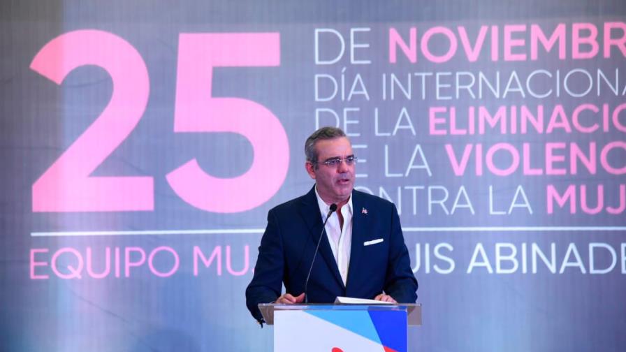 Luis Abinader propone 10 medidas para detener violencia contra la mujer