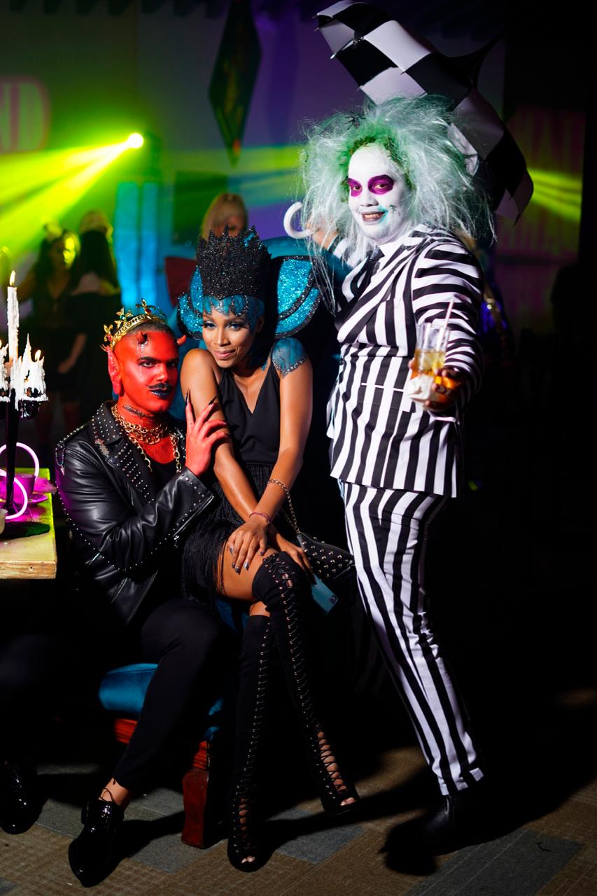 Abrahan Vargas, Michelle Flaz y Angel Trifolio.