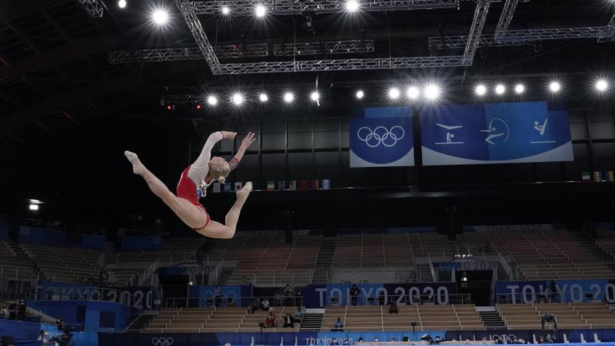 Rusas superan a Biles y EEUU en fase preliminar