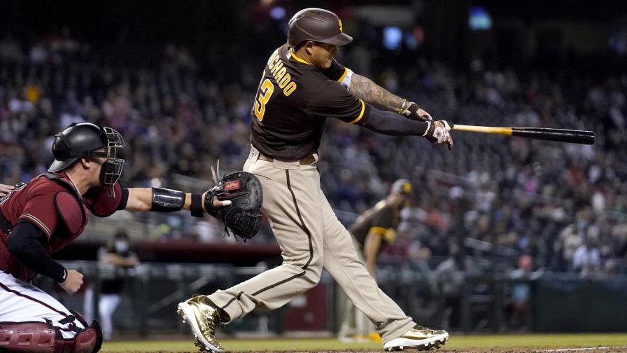Vídeo | Machado impulsa a San Diego, que arrolla a Arizona