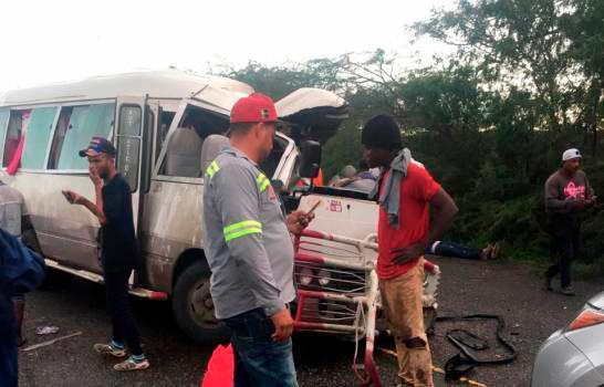 Identifican víctimas de accidente en carretera Montecristi-Dajabon