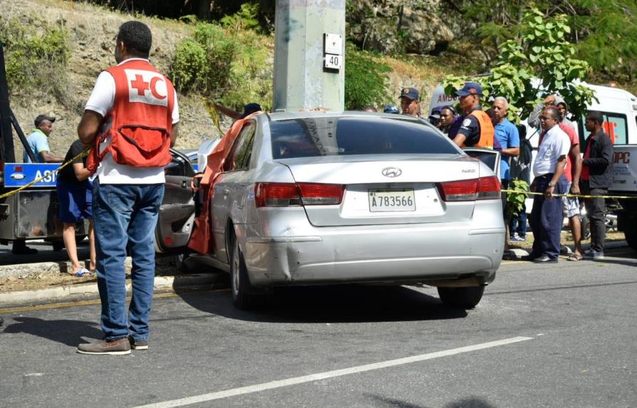 Identifican jóvenes muertos en el accidente de la avenida Cayetano Germosén 