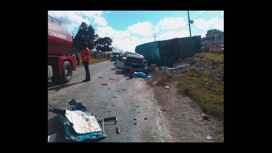 Cuatro muertos y 26 heridos en primer accidente de tráfico en Cuba en 2020