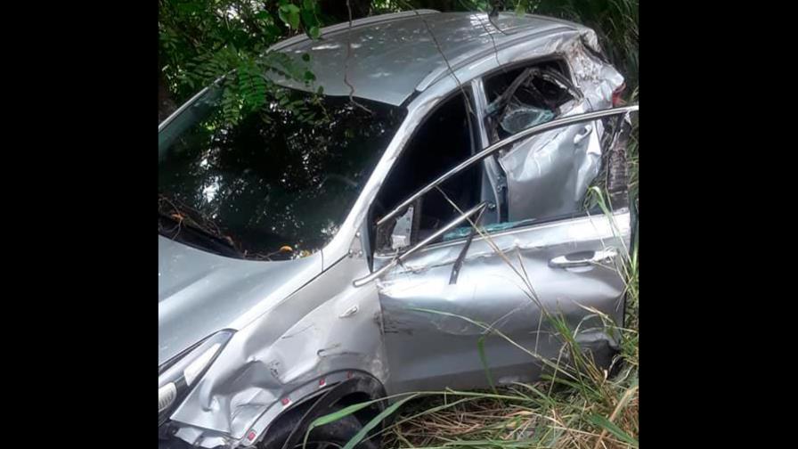 Dirigente del PRM sufre aparatoso accidente de tránsito Dirigente del PRM sufre aparatoso accidente de tránsito