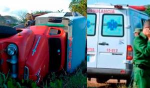 Un accidente de tráfico deja un muerto y varios lesionados en el oriente de Cuba