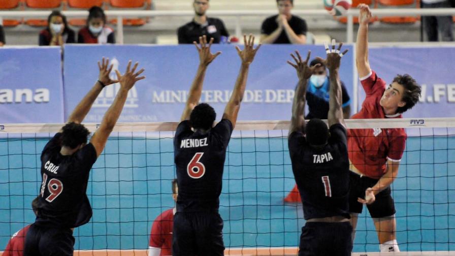 Canadá derrota a Dominicana, que va por el bronce en la Copa Panam de Voleibol de varones