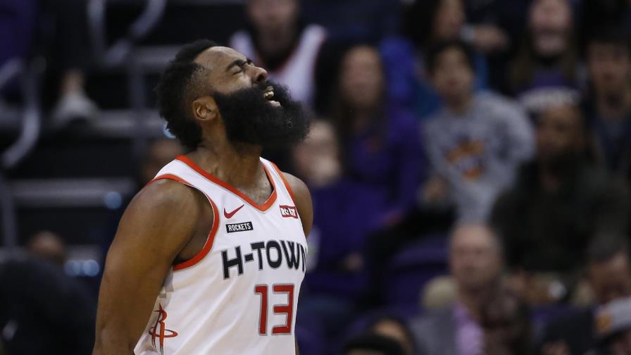 Harden logra 47 puntos; Rockets vencen a Suns