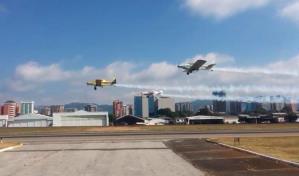 Video | Avioneta que realizaba acrobacia se estrella y deja dos muertos en Guatemala
