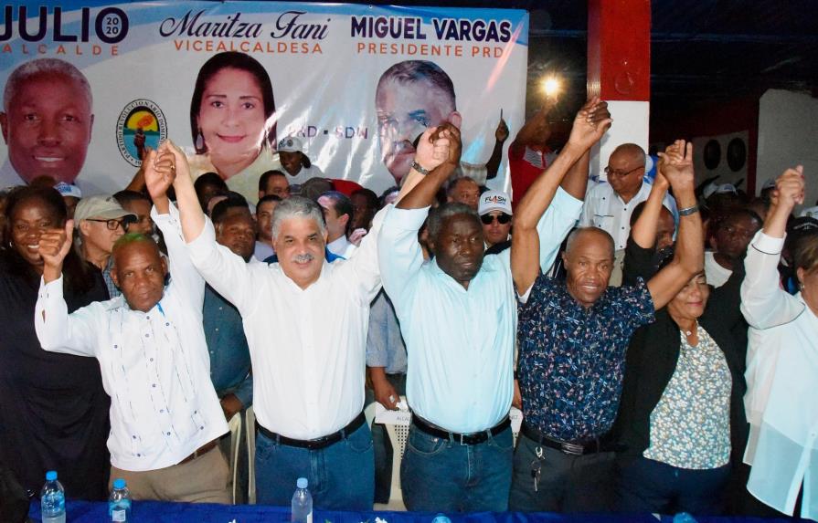 Miguel Vargas cree PRD ganará “ampliamente” en Santo Domingo Norte