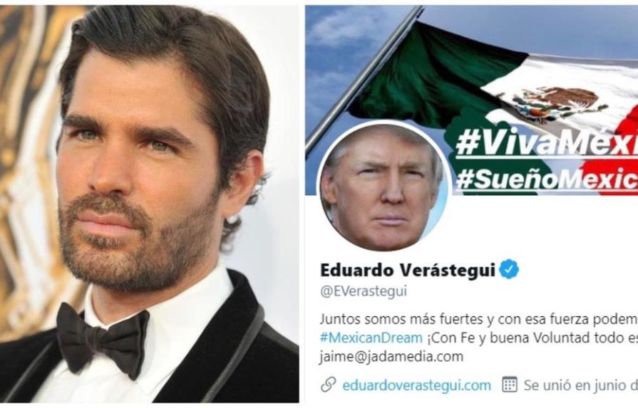 El actor mexicano Eduardo Verástegui mantiene su apoyo a Donald Trump