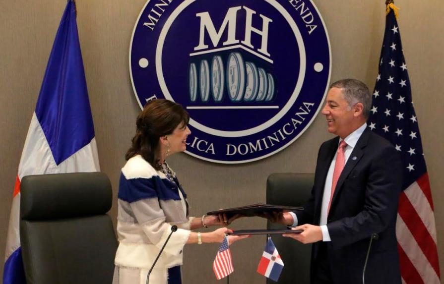 RD y EEUU firman acuerdo para facilitar inversiones estadounidenses en el país