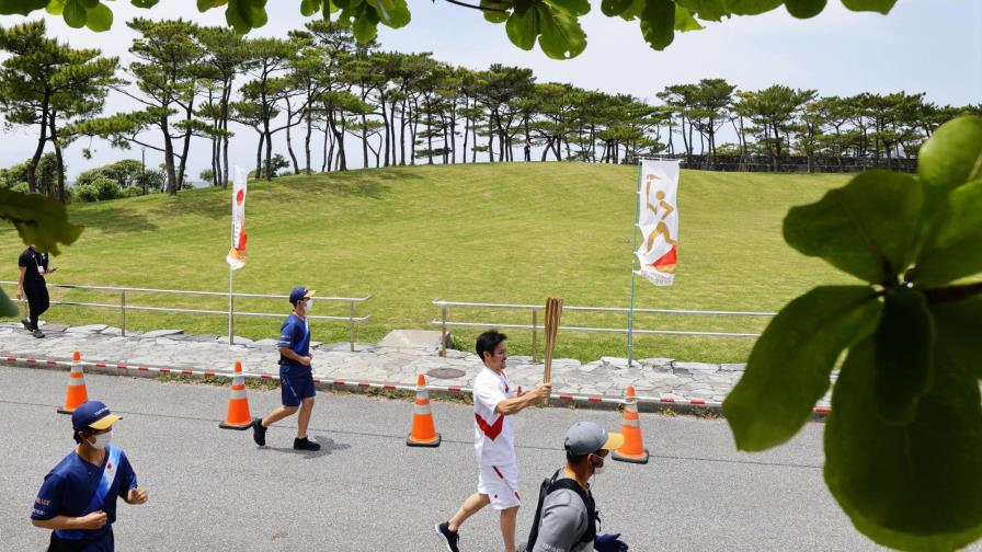 Vídeo | Tokio 2020: relevo de antorcha olímpica sufre nuevo desvío