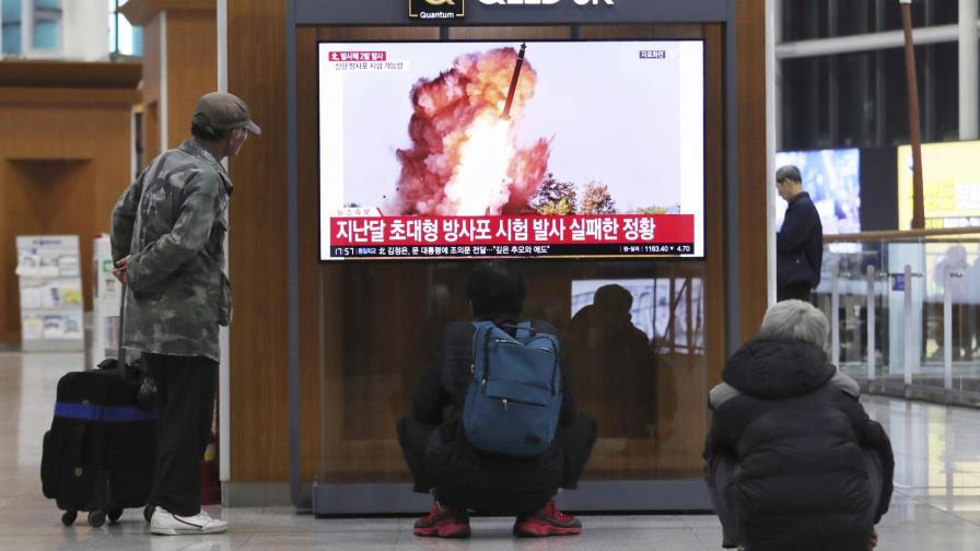 Norcorea realiza tercera prueba con un nuevo lanzacohetes