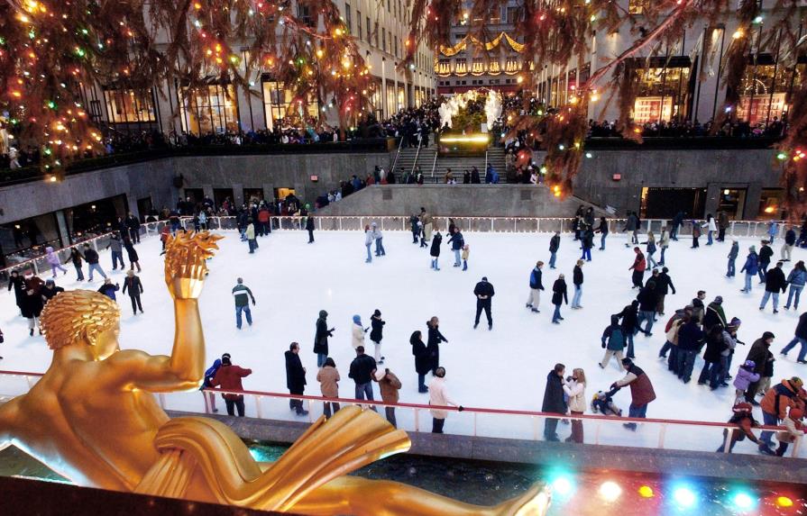 Abre la pista de hielo del Rockefeller Center