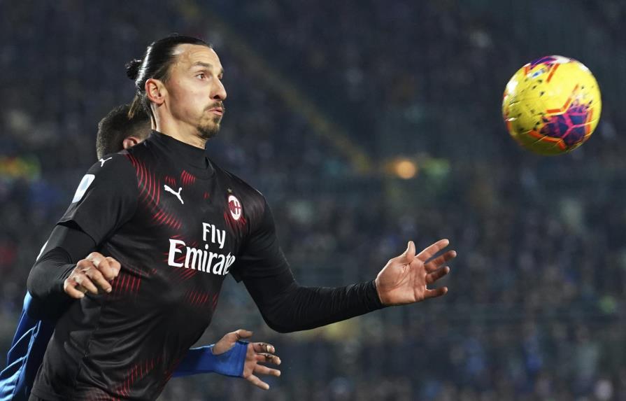 El Milan sigue invicto con Ibrahimovic, vence 1-0 a Brescia