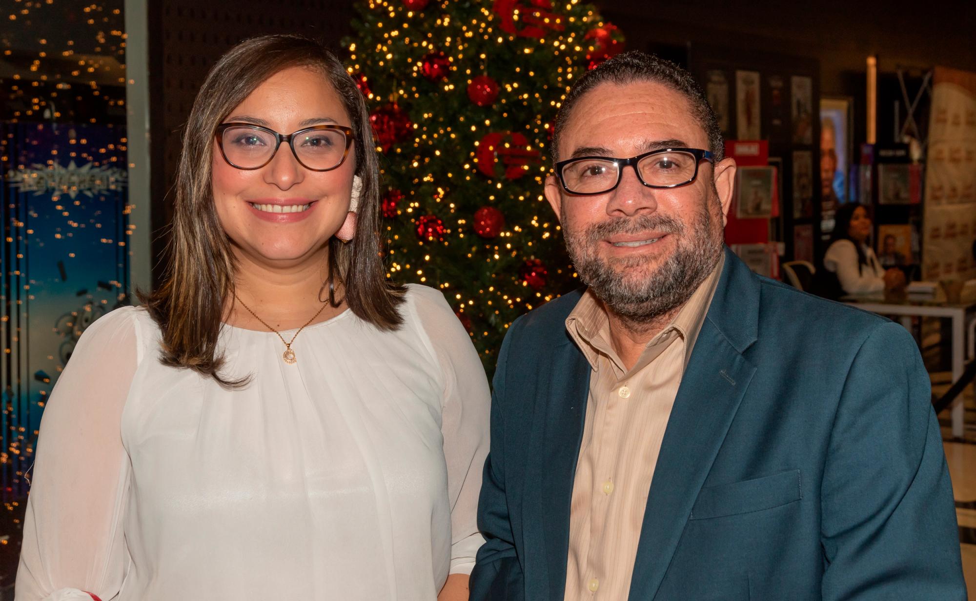 Laura Tirado y Rafael Oviedo.
