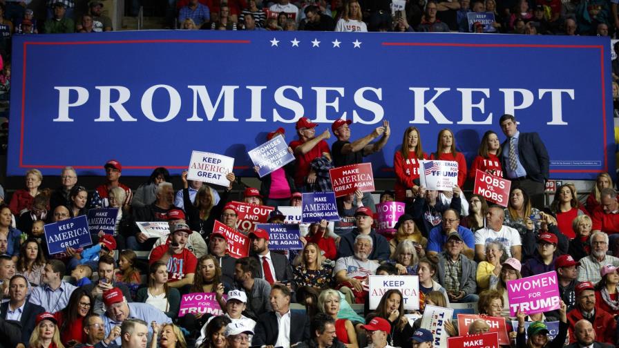 Promesas de Trump: Algunas se cumplieron, pero otras no Promesas de Trump: Algunas se cumplieron, pero otras no