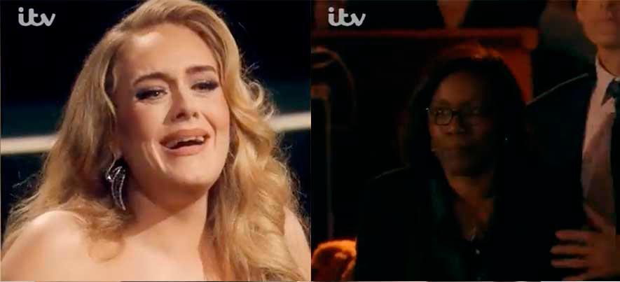 Video | La emotiva sorpresa a Adele durante show en vivo; no para de llorar