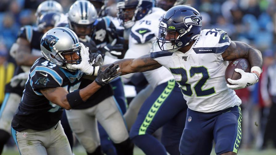 Wilson y Carson llevan a Seahawks a triunfo ante Panthers Wilson y Carson llevan a Seahawks a triunfo ante Panthers