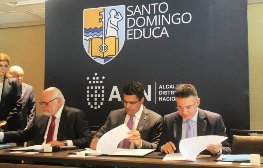 Lanzan “Santo Domingo Educa”, programa para insertar jóvenes en estudios y empleos