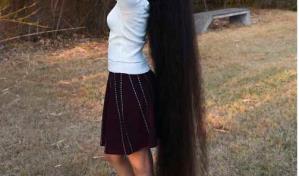 La cabellera más larga del mundo