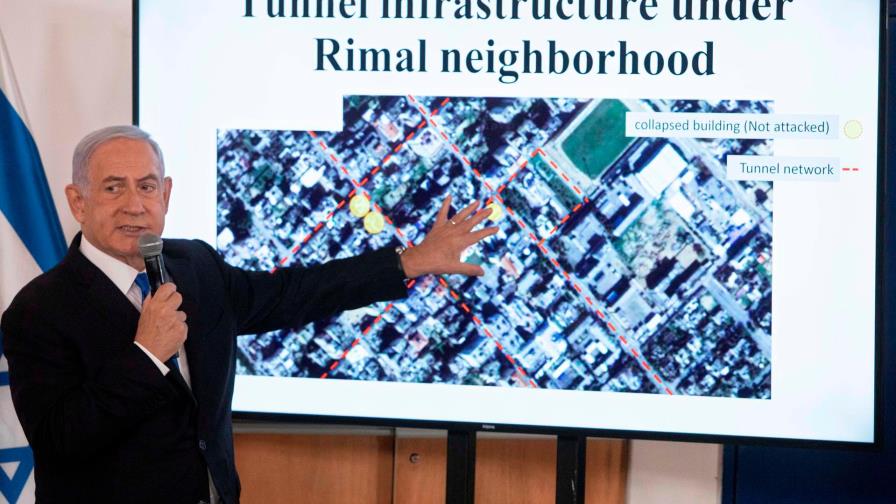 Netanyahu asegura no tener un plazo previsto para acabar operación en Gaza